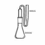 Wheaton® Modified Arsine Generator, Component Parts, Erlenmeyer Flask, 125 mL, 24/40